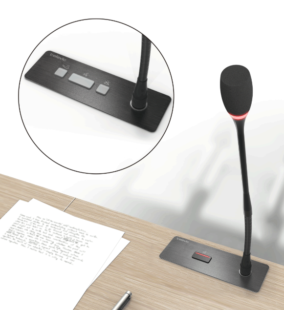 Televic全新推出適用于任何應用場(chǎng)景的D-Cerno F嵌入式話(huà)筒單元
